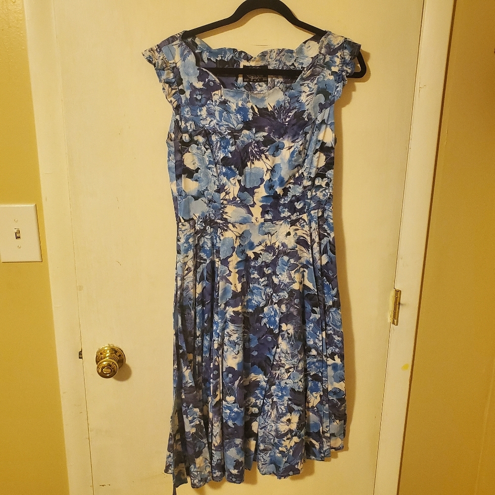Blue 50s Dress